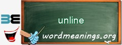 WordMeaning blackboard for unline